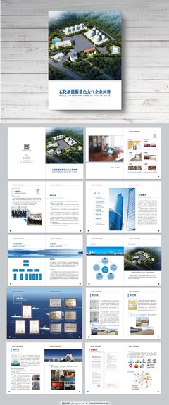 新能源企業畫冊